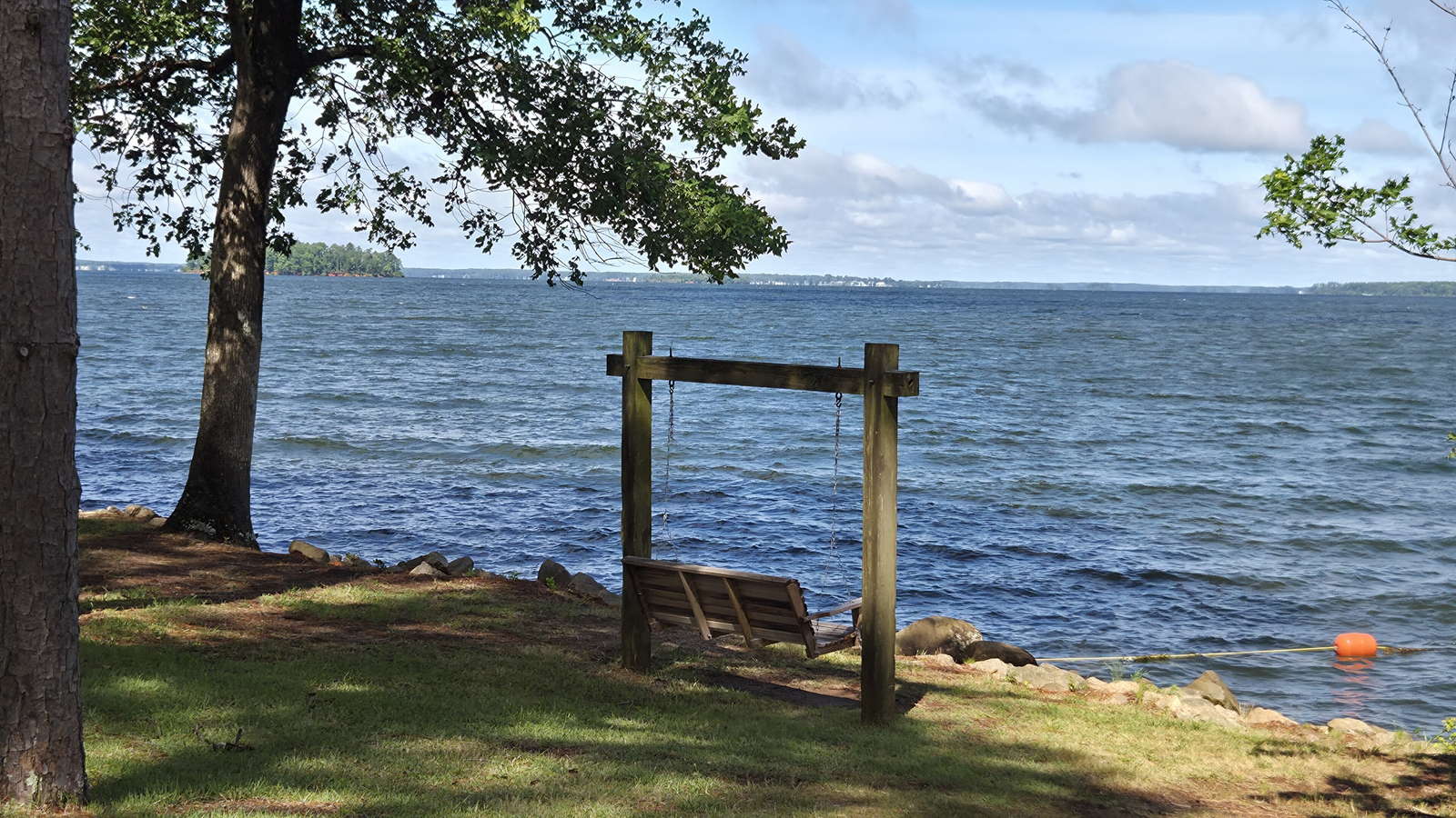 Lake Murray, west of Columbia in Lexington County