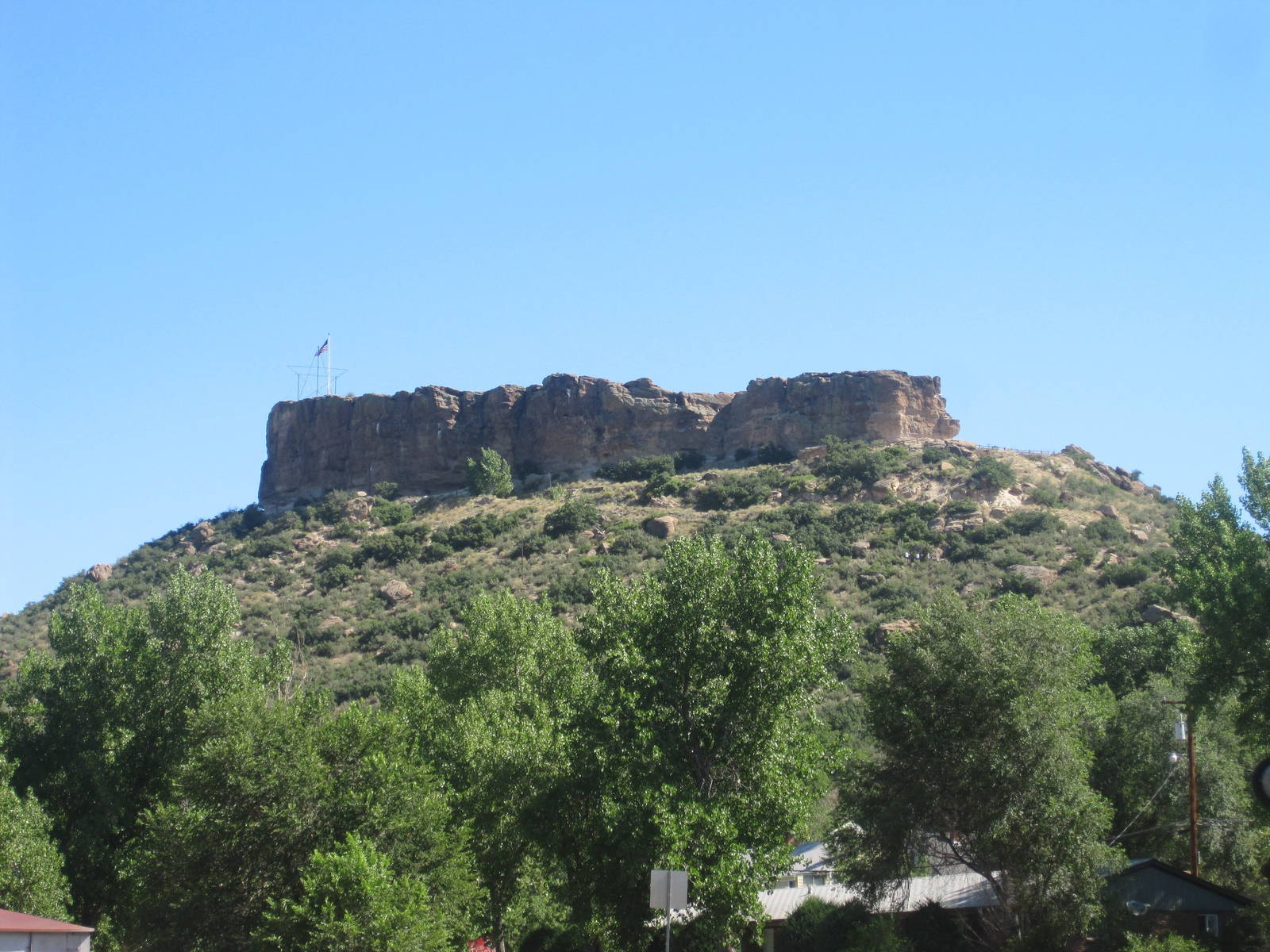 Castle Rock, Colorado, in Douglas County south of Denver