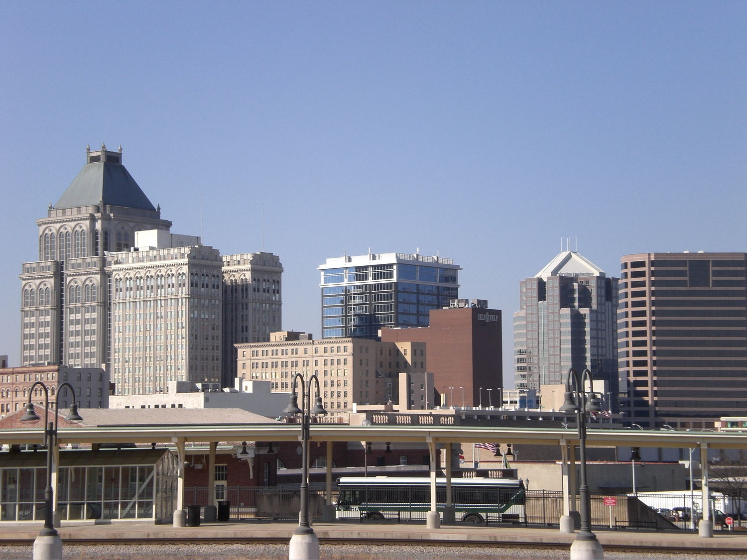 Downtown Greensboro, North Carolina skyline