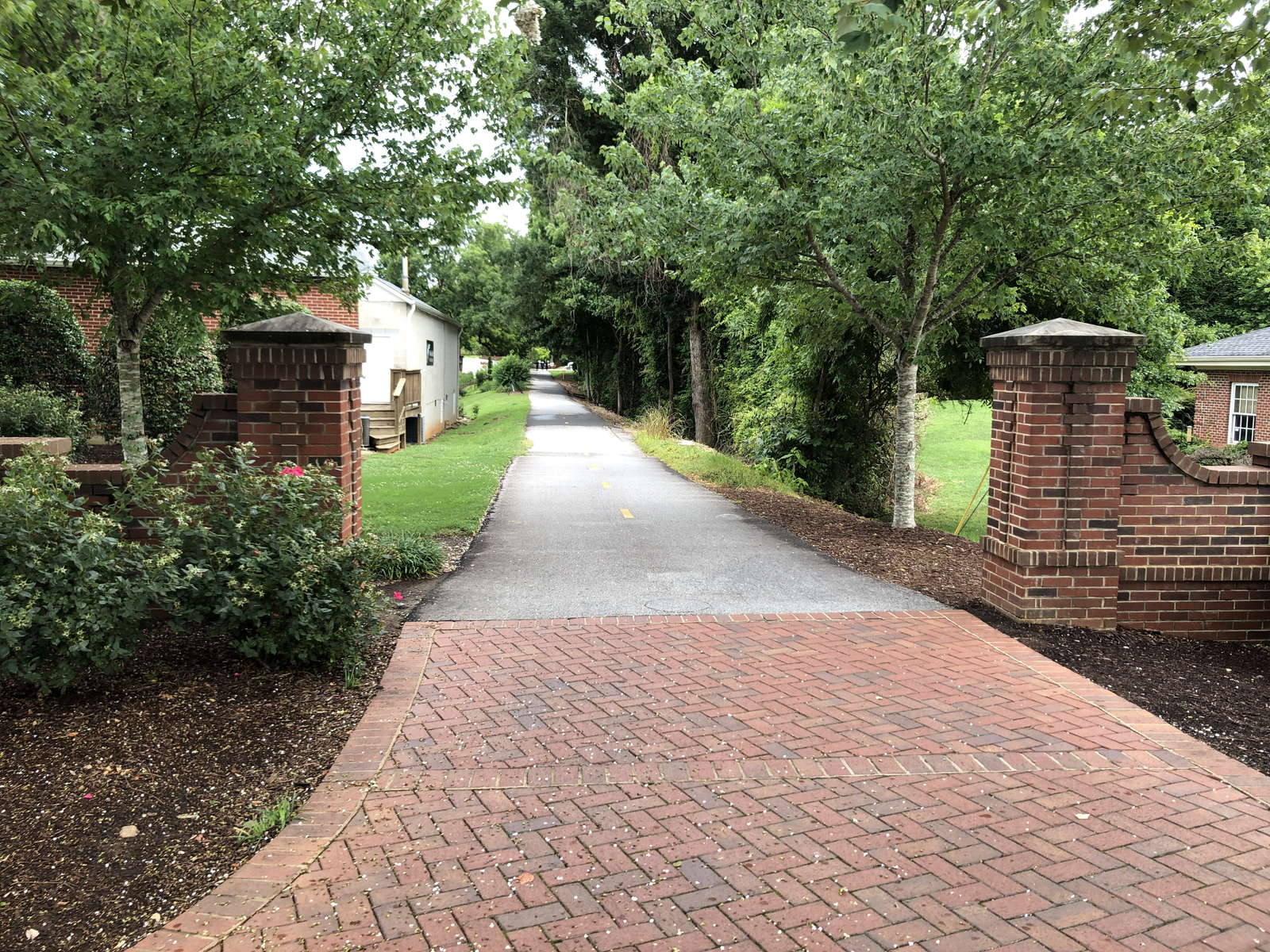 Downtown Greer, South Carolina, between Greenville and Spartanburg