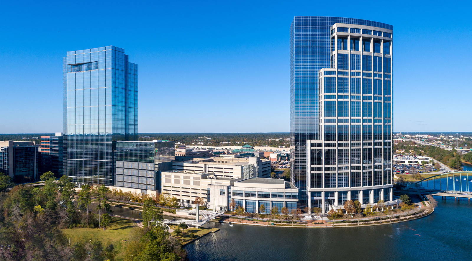 The Woodlands Waterway, north of Houston