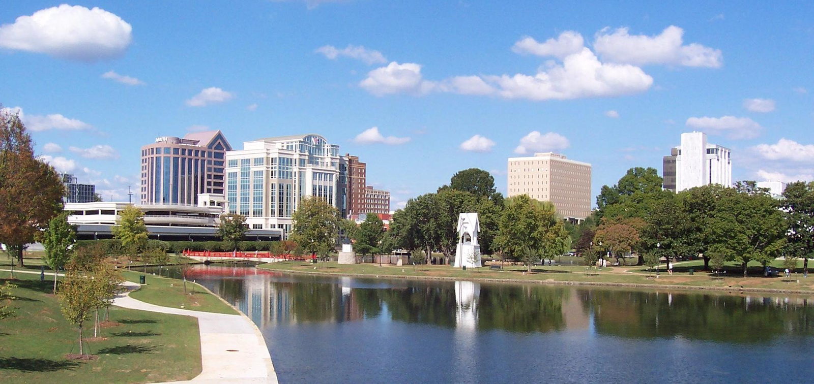 Downtown Huntsville, Alabama, at Big Spring Park