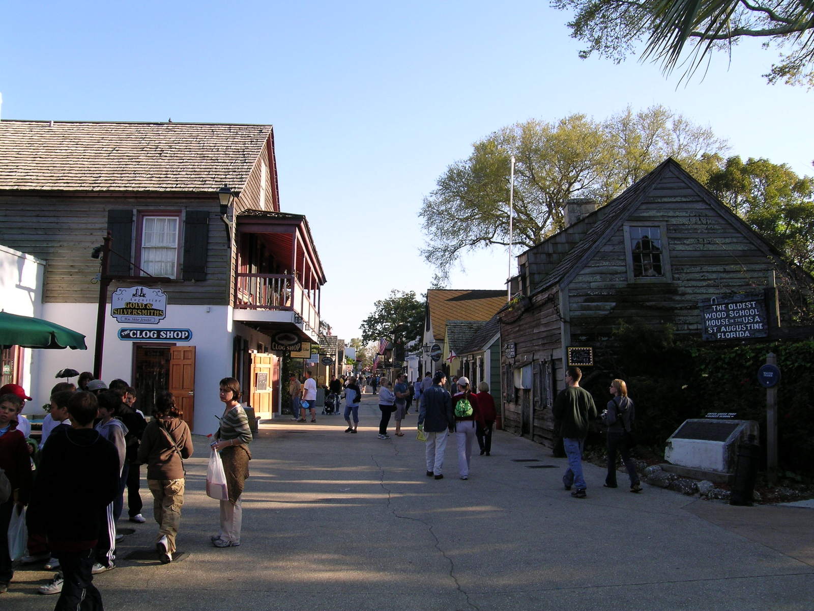 Historic St. Augustine, at the south end of the Jacksonville metro