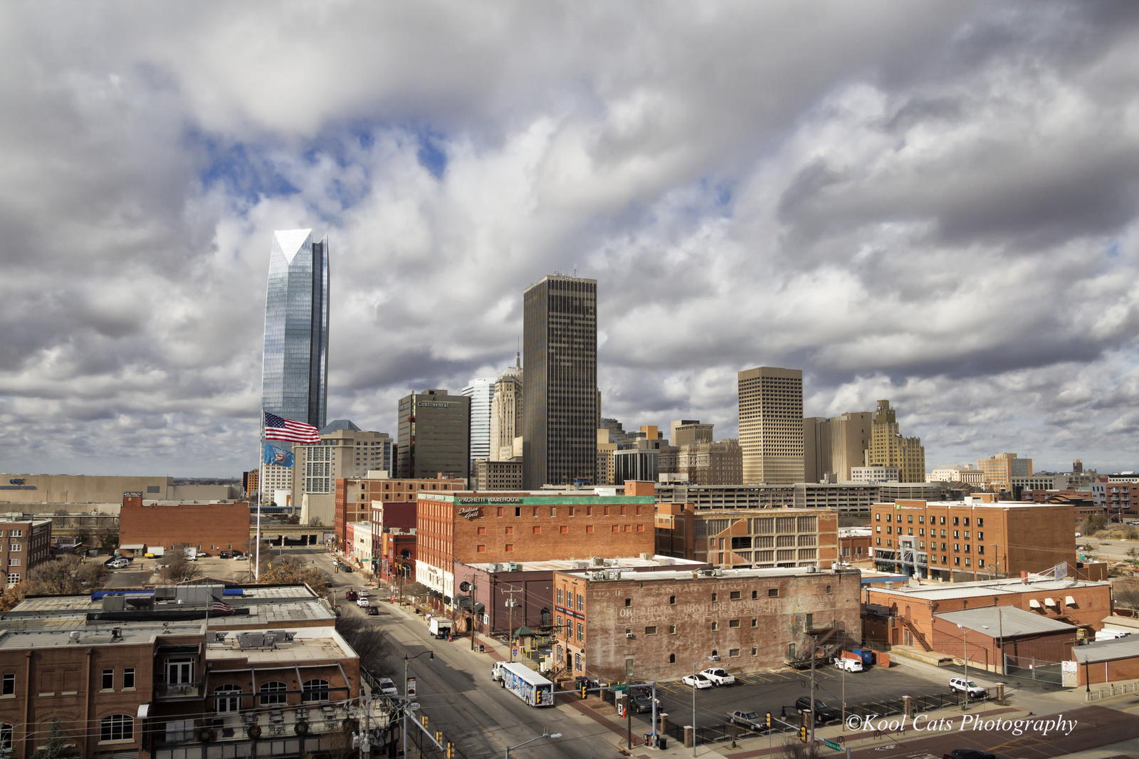 Bricktown in downtown Oklahoma City