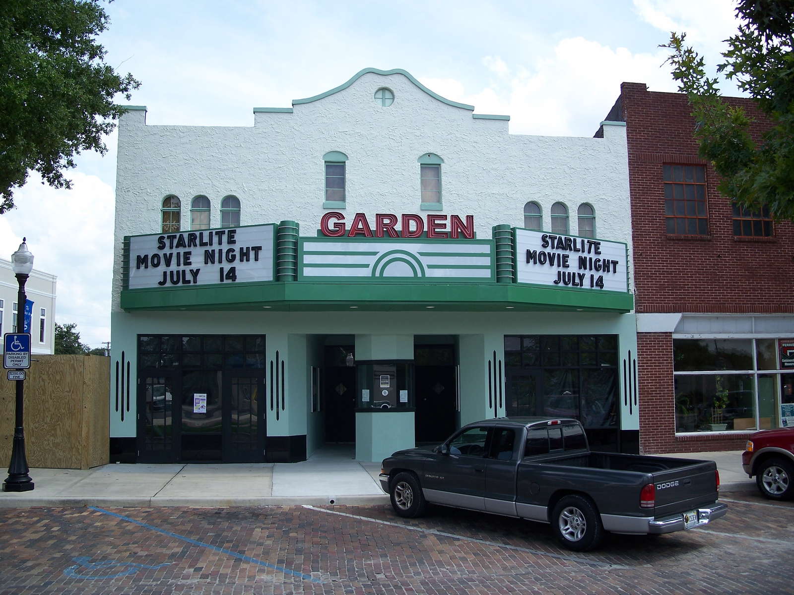 Downtown Winter Garden, Florida, west of Orlando