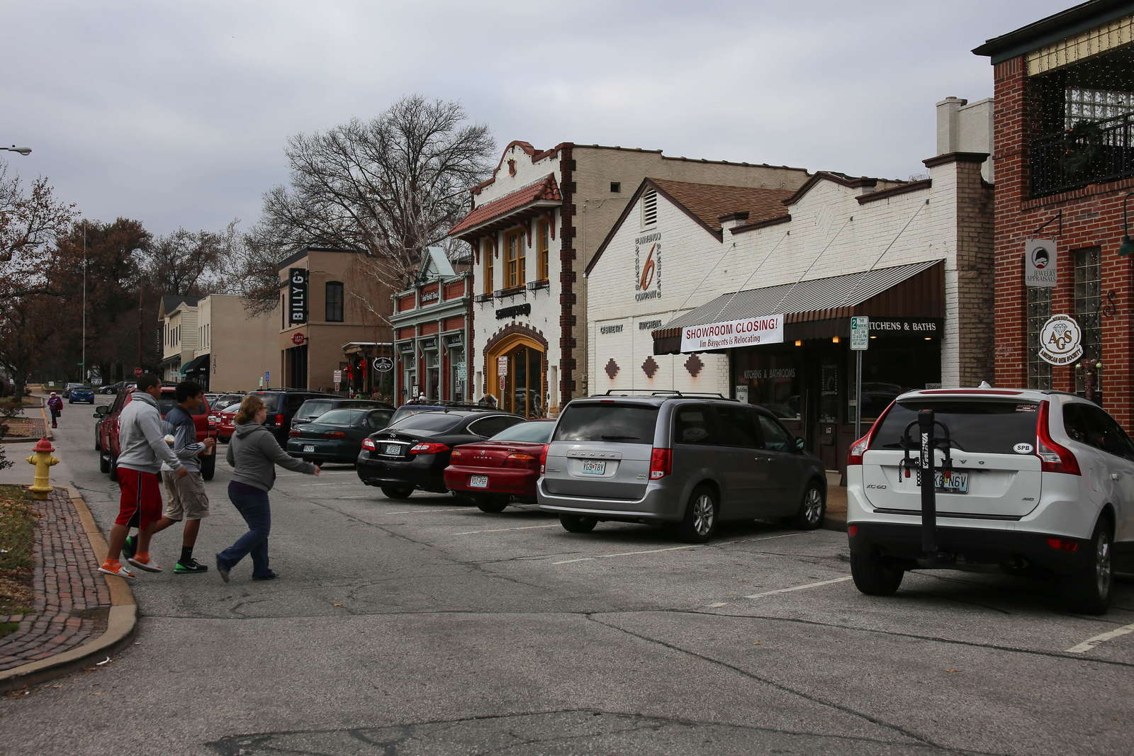 Historic Main Street in St. Charles, Missouri
