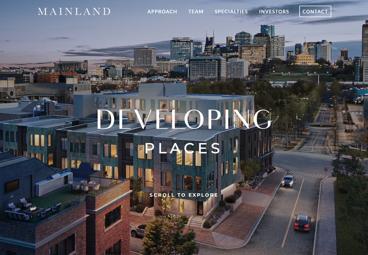 Mainland Companies website