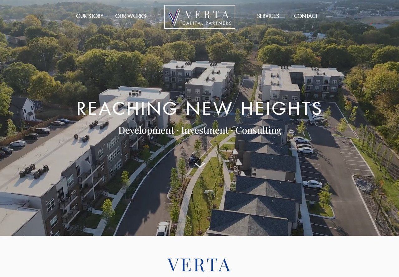 Verta Capital Partners website